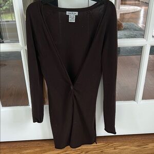 Mac & Jac Brown Sweater🌿